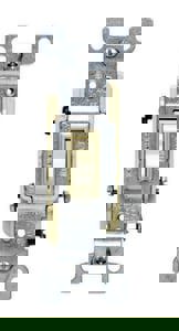 3 Pole, 120 VAC, 15 Amp, Residential Grade Toggle Three Way Switch